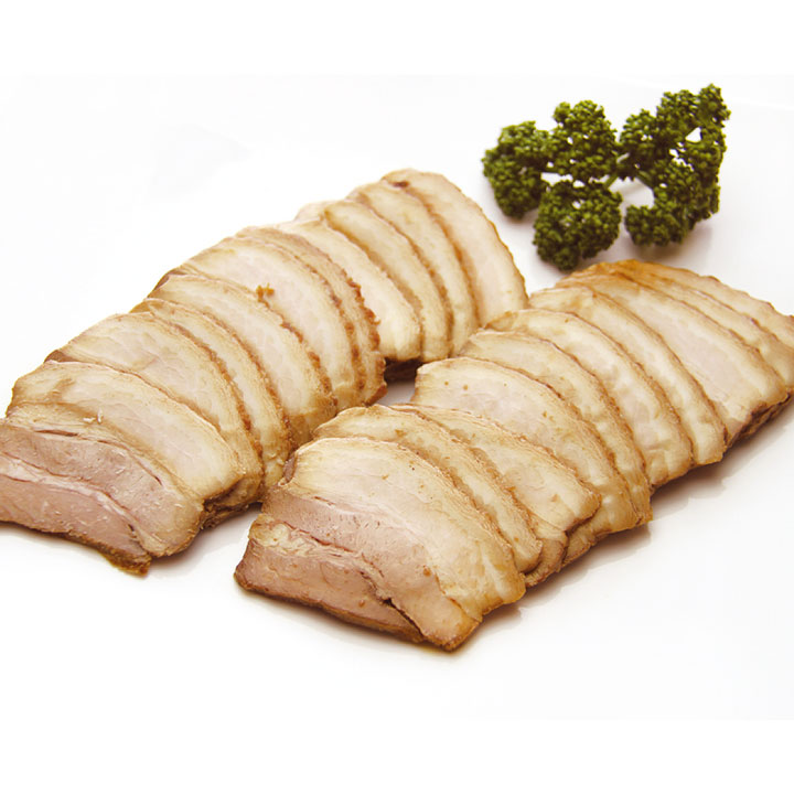 フーズタヒコ）豚バラ 焼豚10g×20枚入｜業務用食材・食品の通販、卸はタスカルネットショップ