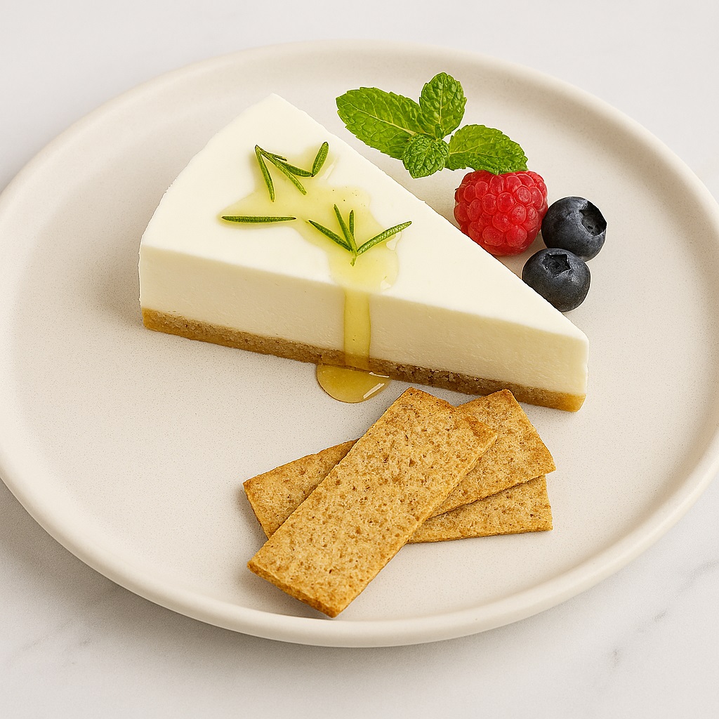 北イタリア風レアチーズケーキ
