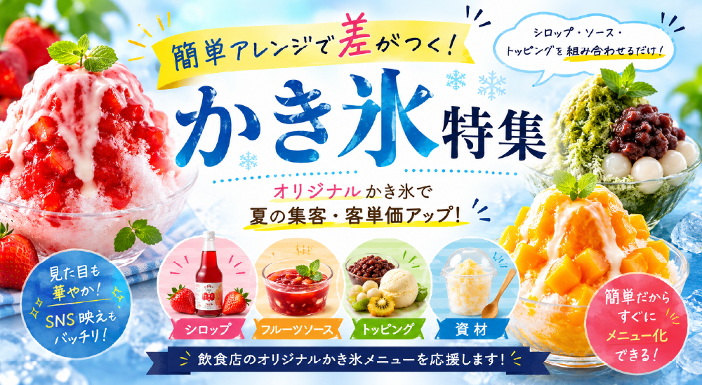 かき氷特集