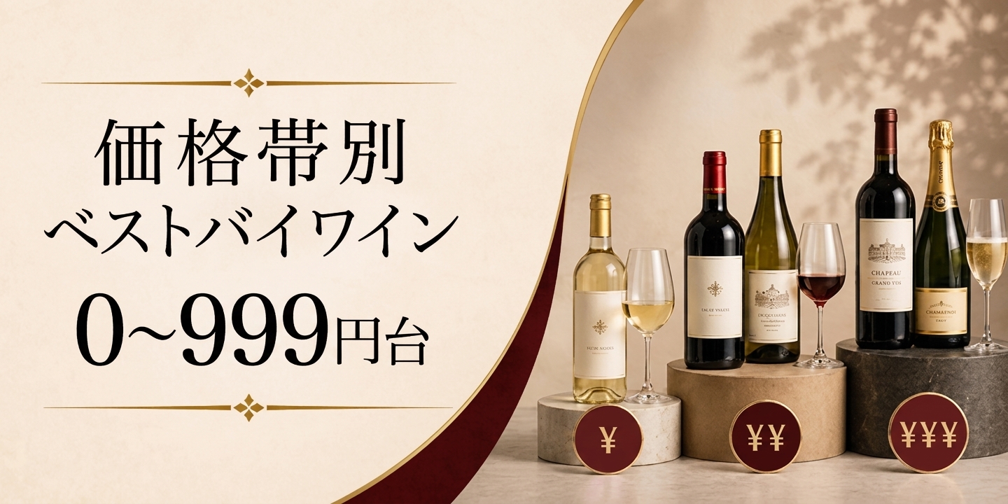 価格別ベストバイワイン0～999円台