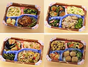八重洲ライフ）新にこ楽弁当７個パックカラダにウレシイ低カロリーセット