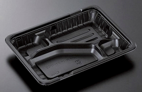 ＣＴガチ弁　ＩＫ２３－１７Ｃ２　ＢＫ身　５０枚入　（別売　蓋あり）