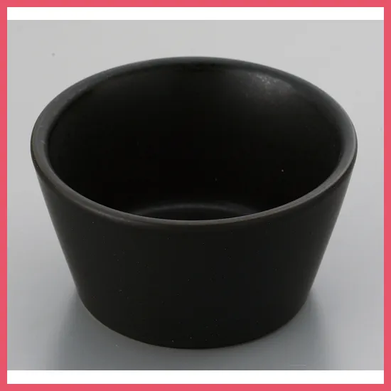 【個人宅・沖縄不可】デザート容器･陶器　セーブル　１４４個入【直送品：Ｂ】