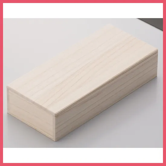 【個人宅・沖縄不可】桐箱チョコ１０個用　３０個入【直送品：Ｂ】
