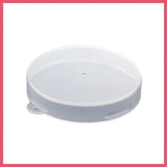 【個人宅・沖縄不可】デザート容器フタ　ＰＰキャップ　４５φ　１４４個入【直送品：Ｂ】