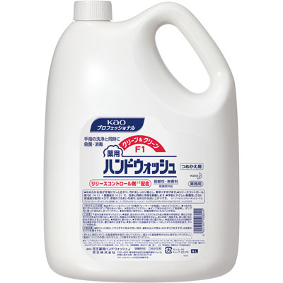 クリーン＆クリーンＦ１　薬用ハンドウォッシュ　4L
