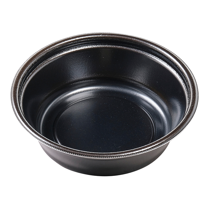 ＤＬＶ麺丼２０（５８）ＭＦＰ　黒Ｗ　５０枚入　（別売　蓋あり　中皿あり）