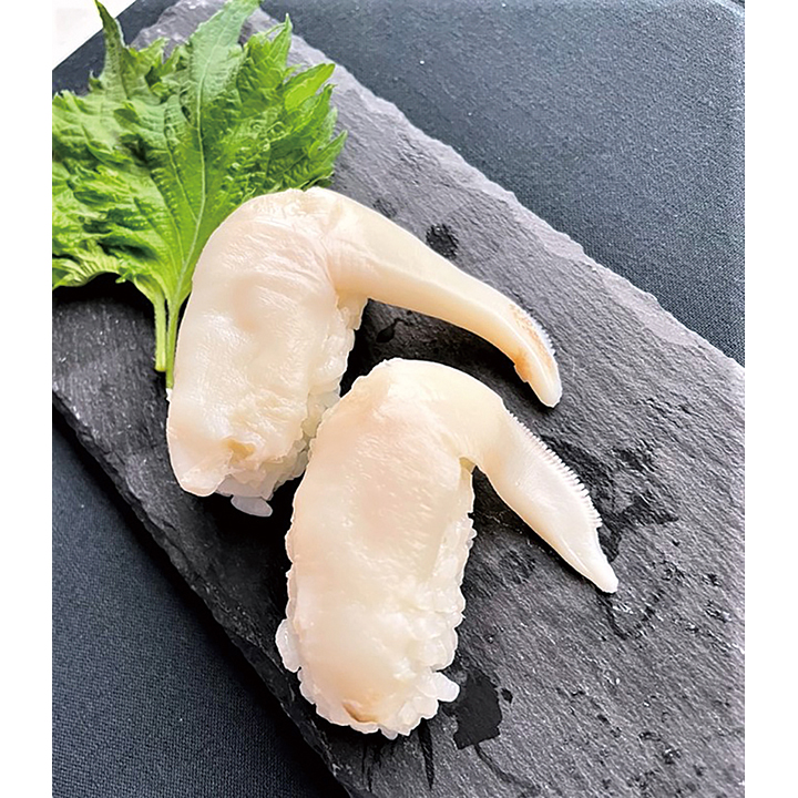 ゴダック)白とり貝ハーフカット　約125g（約6g×20枚入）