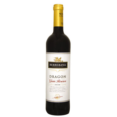 ドラゴン　グラン　レセルバ　ベルベラーナ　赤　750ml