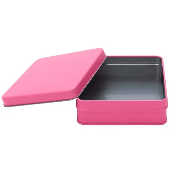 【個人宅・北海道・沖縄不可】Ｃａｎｄｙ缶　スクエア缶　チェリーピンク　６０個入【直送品：Ｚ－Ｃ】