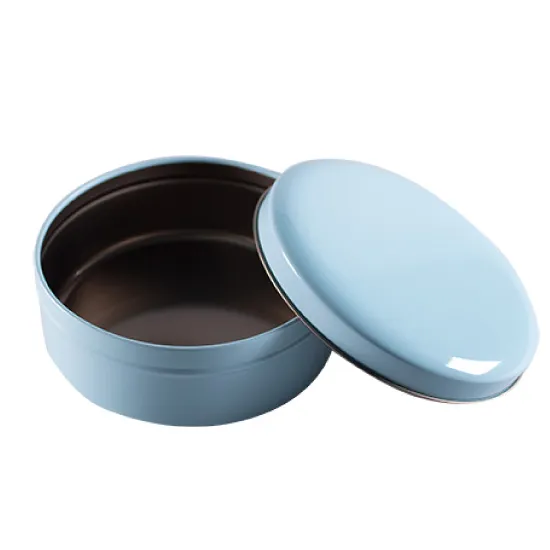 【個人宅・北海道・沖縄不可】マーブル缶　ブルー　１２０個入【直送品：Ｚ－Ｃ】