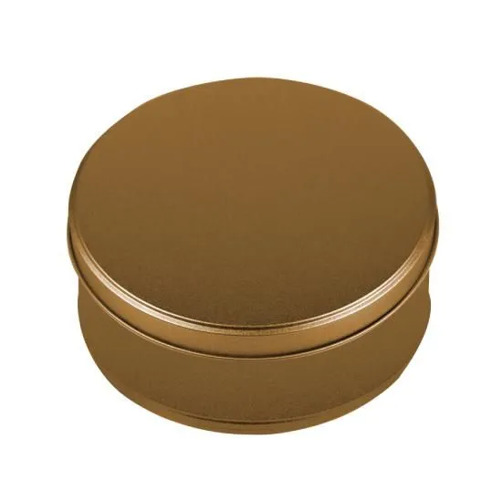 【個人宅・北海道・沖縄不可】ボーロ缶　サテンゴールド　６０個入【直送品：Ｚ－Ｃ】