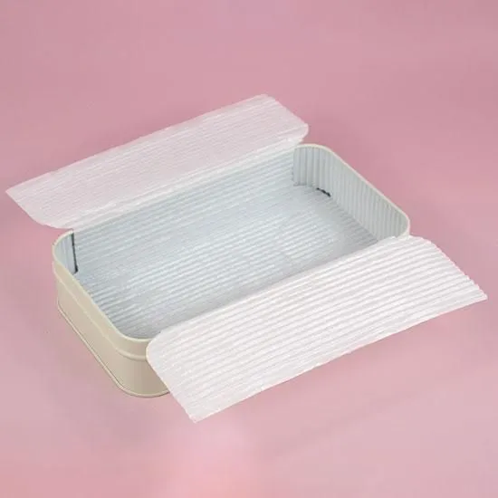 【個人宅・北海道・沖縄不可】メロウ缶　専用グラシン紙　６０枚入【直送品：Ｚ－Ｃ】