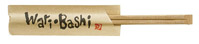 黒竹箸「ｗａｒｉｂａｓｈｉ」　２１ｃｍ（１００膳）