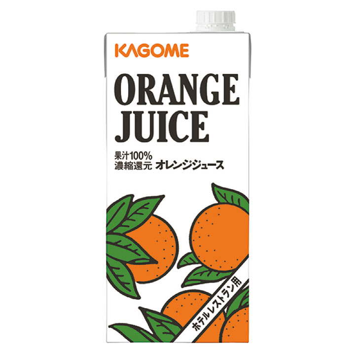 カゴメ)ホテルレストラン用　オレンジジュース　1Ｌ