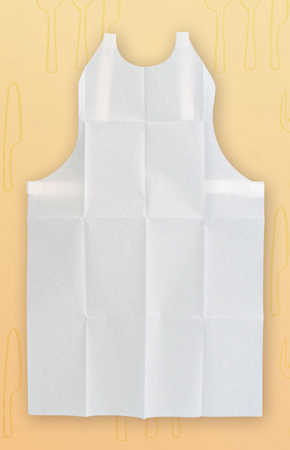 紙エプロン／紙エプロン　大　470×755ｍｍ　100枚入