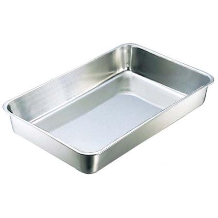 【メーカー直送品】（江部松）ＩＫＤ　抗菌ステンレス　角バット　手札判