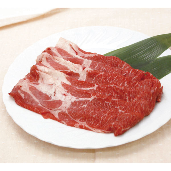 輸入）牛肩ロースすきやきしゃぶしゃぶ用　500g