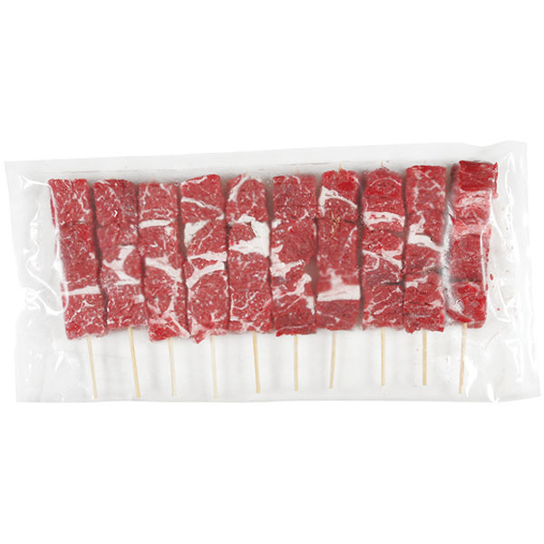 【売尽し】フーズタヒコ）牛ステーキ串　約35g×10本入