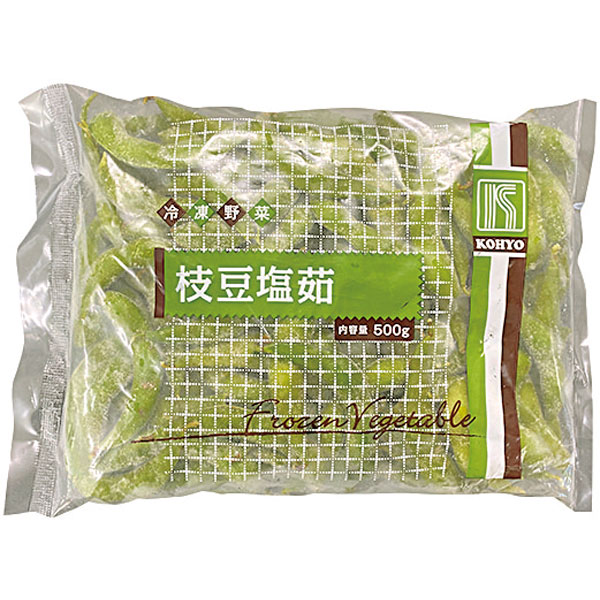 輸入）枝豆塩ゆで　500g（約35～45粒入）