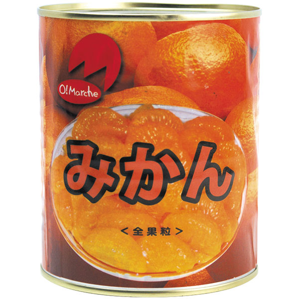 輸入）みかんM　2号缶（固形480g）