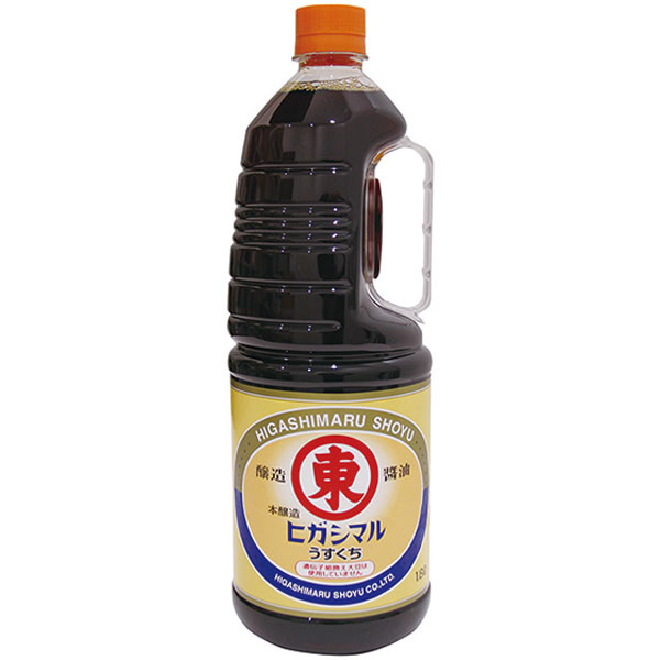 ヒガシマル）淡口醤油（特級）　1.8L