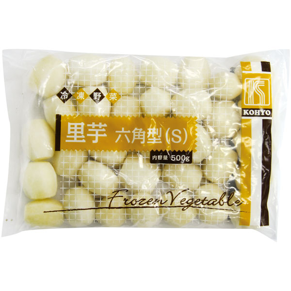 輸入）里芋（六角）　500g（約16～19g×27～32個入）