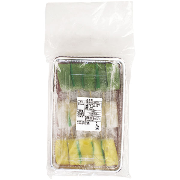 山福）生麩田楽三色セット　約23g×15串（3種各5串）