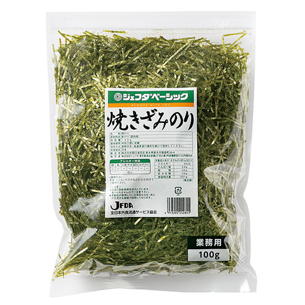 ジェフダベーシック）焼きざみのり　100g
