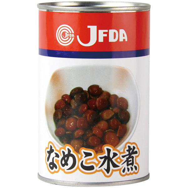 ジェフダ）なめこ水煮　4号缶（固形200g、内容総量400g）