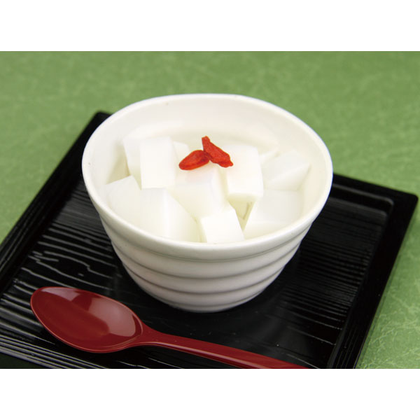 ジェフダ）杏仁豆腐　1号缶（固形2000g、内容総量3000g）