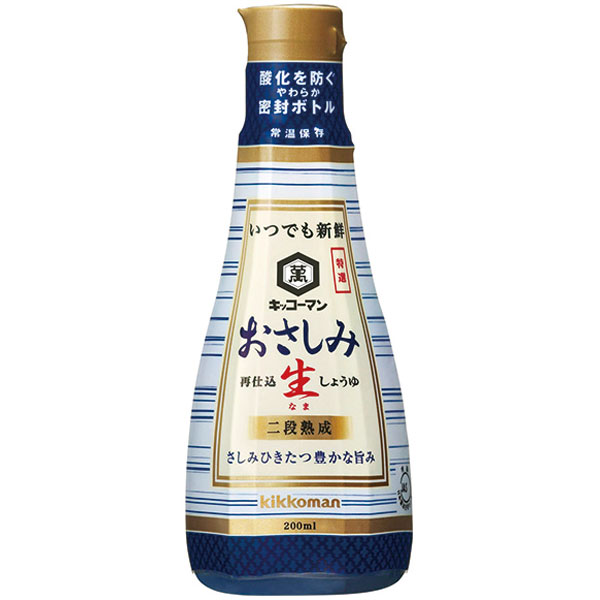 キッコーマン食品）イツデモ新鮮おさしみ生しょうゆ　200ml