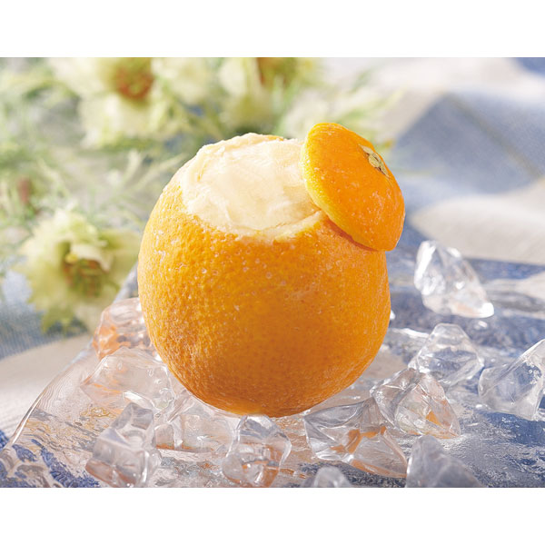 【売尽し】フレンズファクトリー）オレンジ（ラウンド）シャーベット　約200g（約110ml中身）