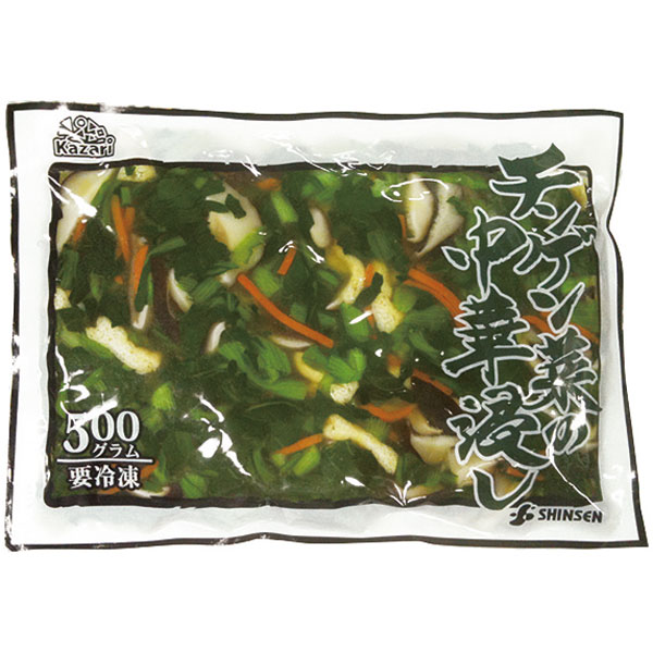 シンセンフードテック）チンゲン菜の中華浸し　500g