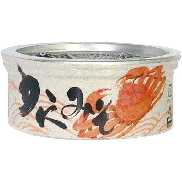 日本海冷凍魚）かにみそ缶詰　80g缶