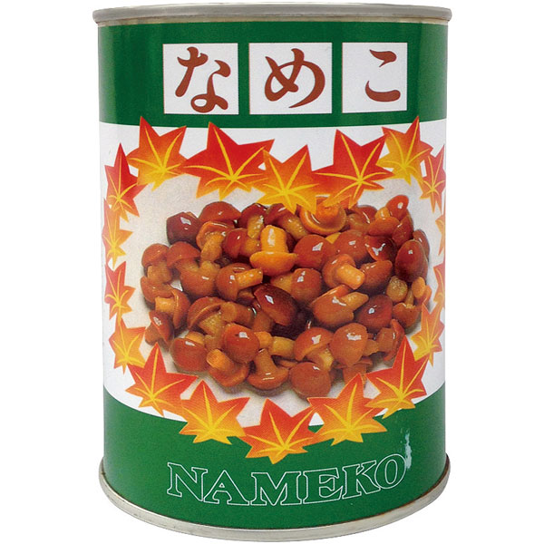 東洋貿易）なめこ水煮缶　4号缶（固形200g、内容総量400g）