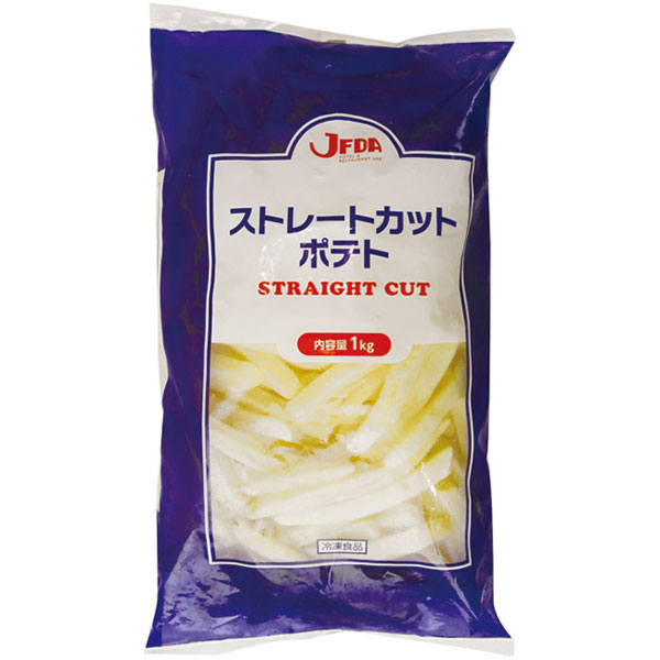 ジェフダ）ストレートカットポテト　1kg（約177本入）