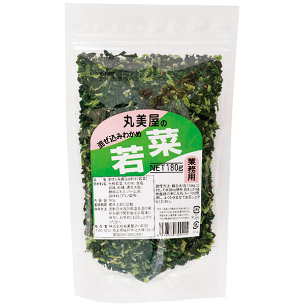 丸美屋フーズ）混ぜ込みわかめ 若菜　180g