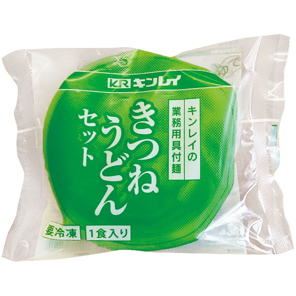キンレイ）具付麺 きつねうどんセット　1食269g（麺200g）