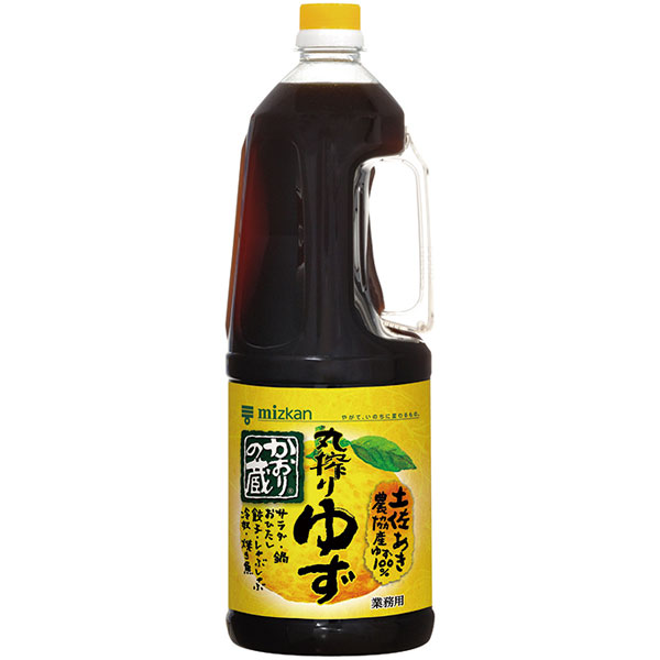 Mizkan）かおりの蔵ぽんず 丸搾りゆず　1.8L