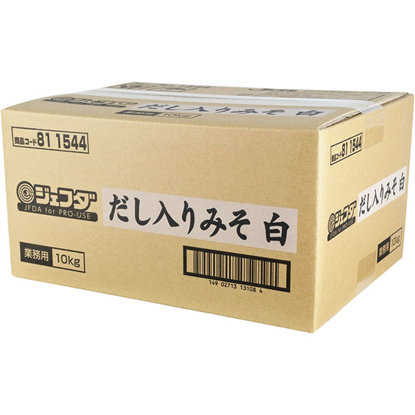ジェフダ）だし入りみそ（白）　10kg