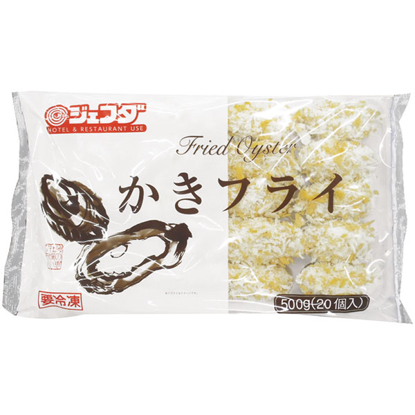 ジェフダ）かきフライ　500g（約25g×20粒入）