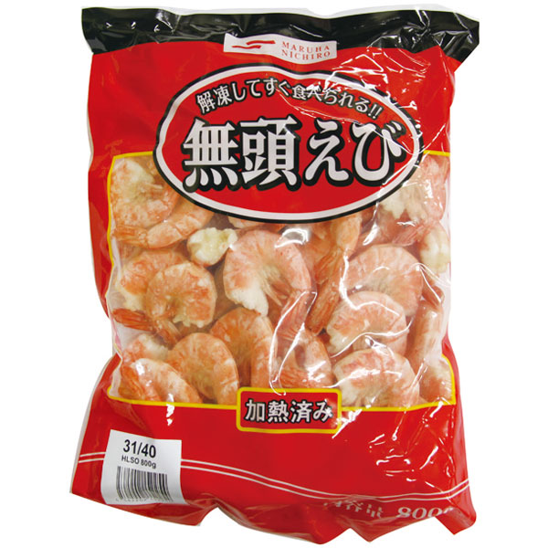 ウミオス）ボイルエビ（殻付） （31/40）　NET800g
