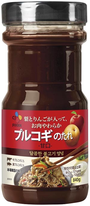 シージェイジャパン）プルコギのたれ　甘口　８４０ｇ