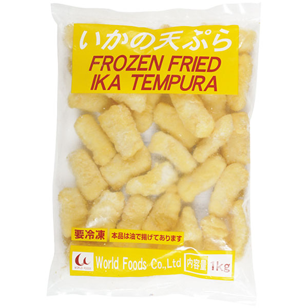 輸入）いかの天ぷら　1kg（約30g×33～35個入）