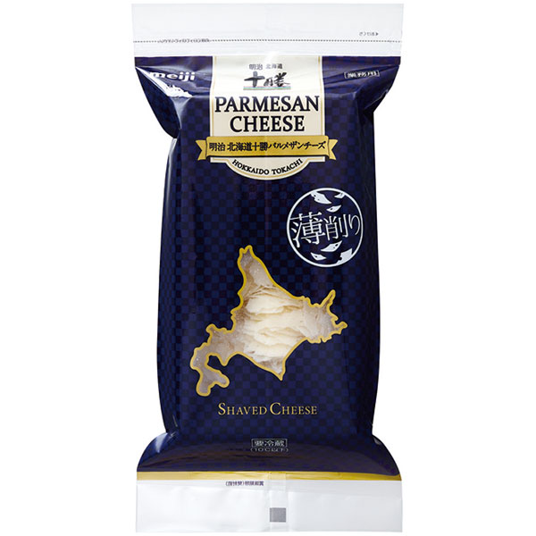 【売尽し】明治）北海道十勝パルメザンチーズ薄削り　250g