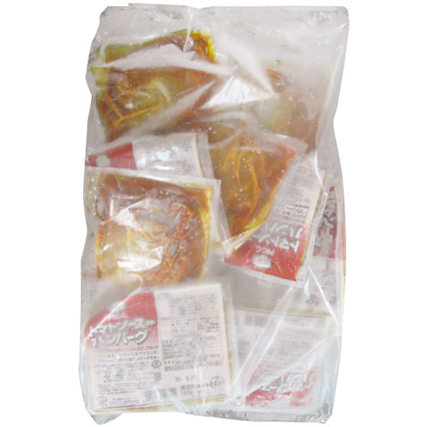 トマトソースdeハンバーグ　180g（正味105g、タレ75g）×10食入