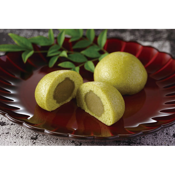 ケーオー産業）蒸しまんじゅう（抹茶）　400g（約20g×20個入）