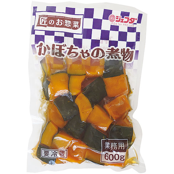ジェフダ）かぼちゃの煮物　600g（固形500g）