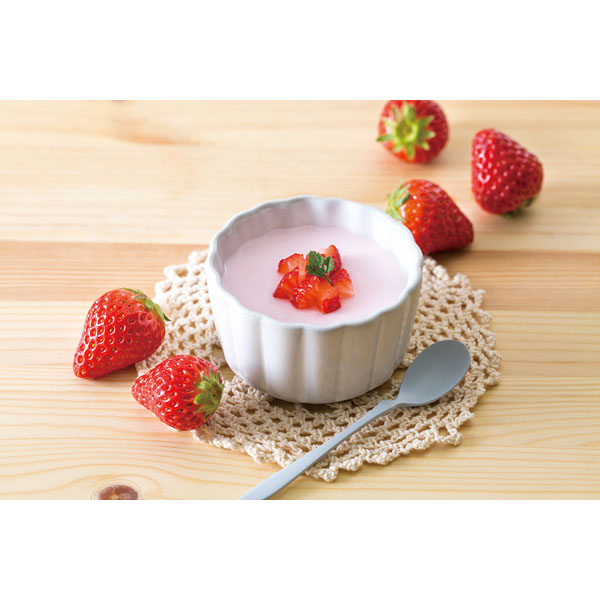 伊那食品工業）やわらかいちごプリンの素　750g（粉末状）